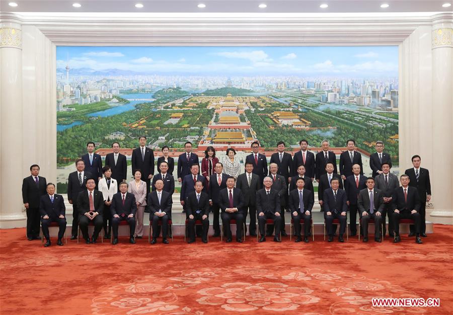 CHINA-BEIJING-XI JINPING-JAPANESE RULING COALITION-MEETING (CN)