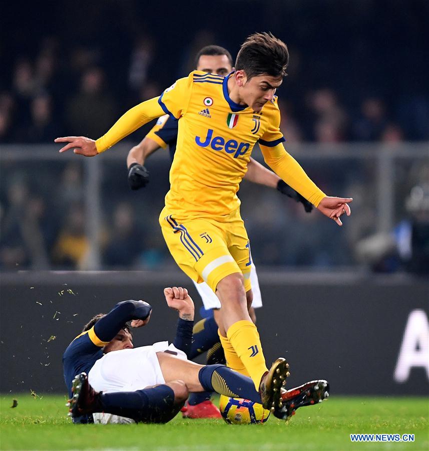 (SP)ITALY-VERONA-SOCCER-SERIE A-JUVENTUS VS VERONA