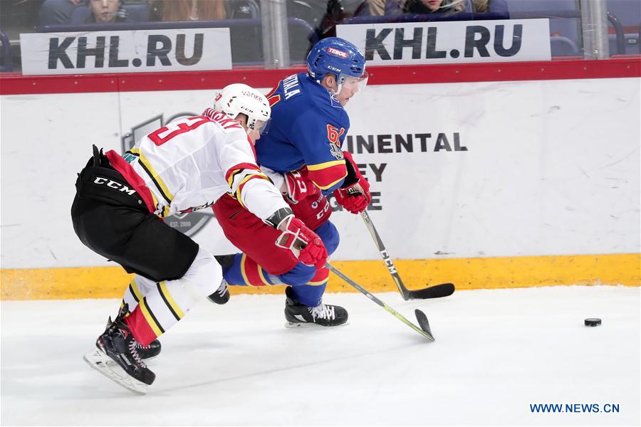 (SP)FINLAND-HELSINKI-ICE HOCKEY-KHL-KUNLUN RS VS HELSINKI JOKERIT