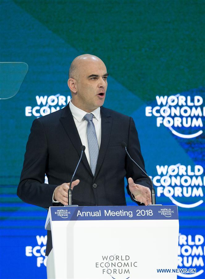 SWITZERLAND-DAVOS-WEF ANNUAL MEETING-OPENNING