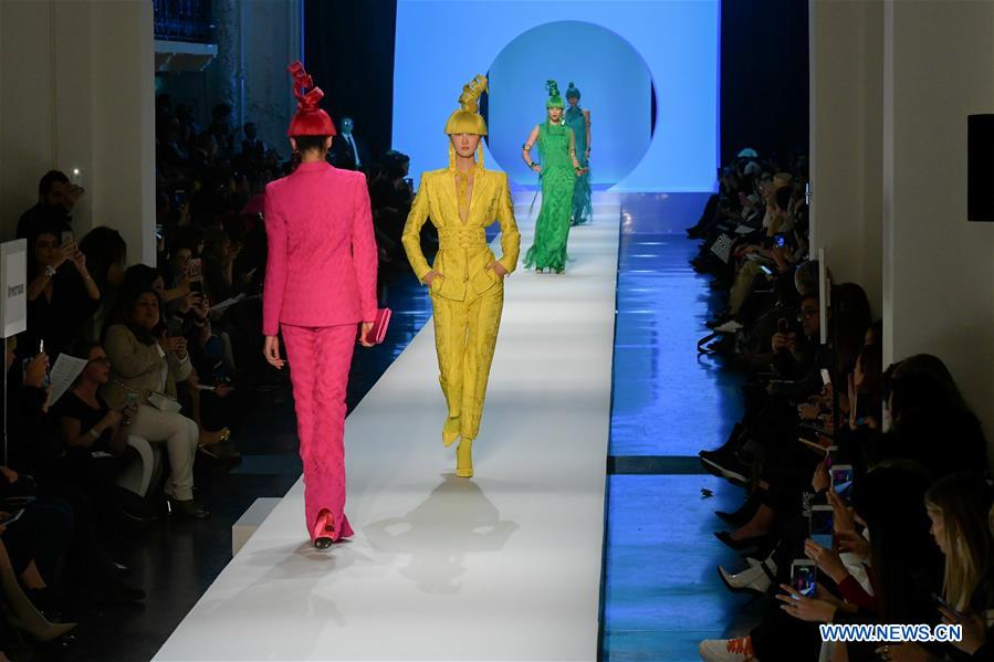 FRANCE-PARIS-FASHION WEEK-HAUTE COUTURE-JEAN PAUL GAULTIER