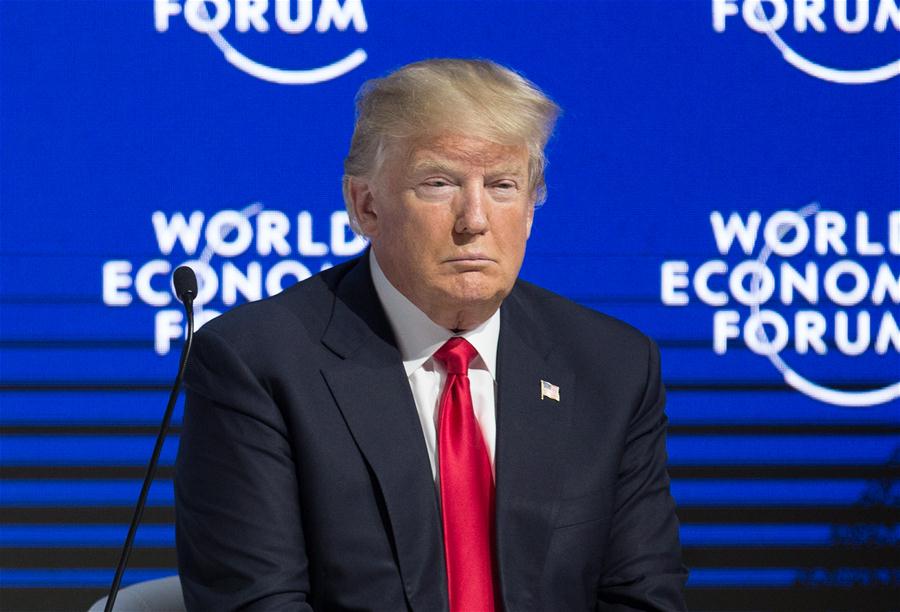 SWITZERLAND-DAVOS-WEF ANNUAL MEETING-US-TRUMP