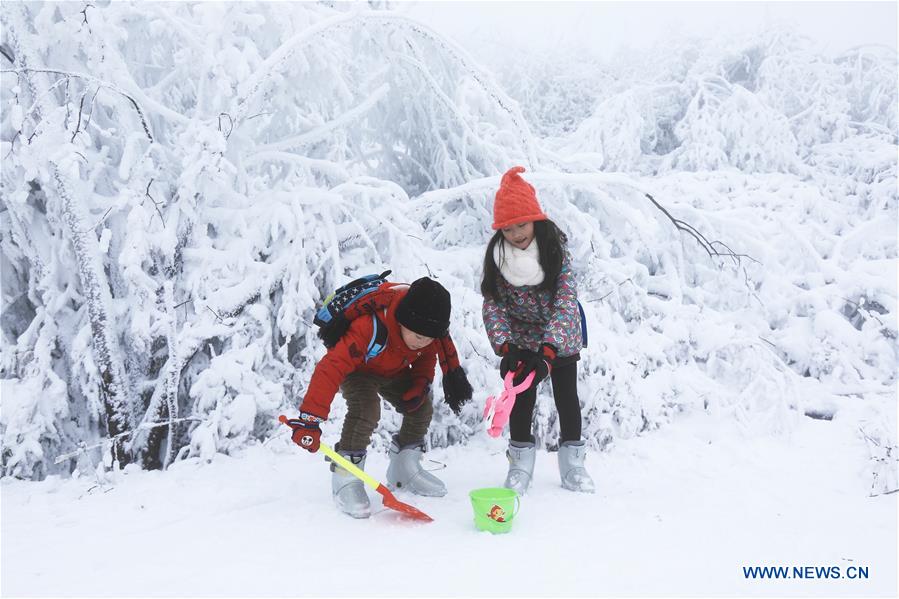 CHINA-CHONGQING-SNOW (CN)