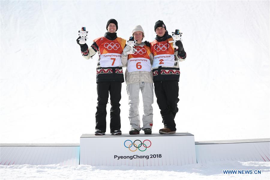 (SP)OLY-SOUTH KOREA-PYEONGCHANG-SNOWBOARD-MEN'S SLOPESTYLE