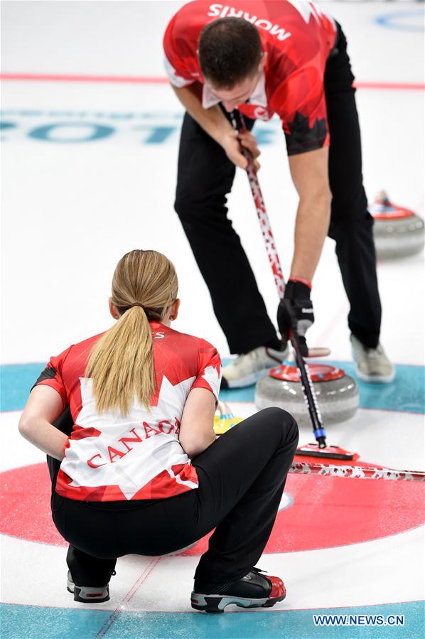 (SP)OLY-SOUTH KOREA-PYEONGCHANG-CURLING-MIXED DOUBLES-CAN VS NOR