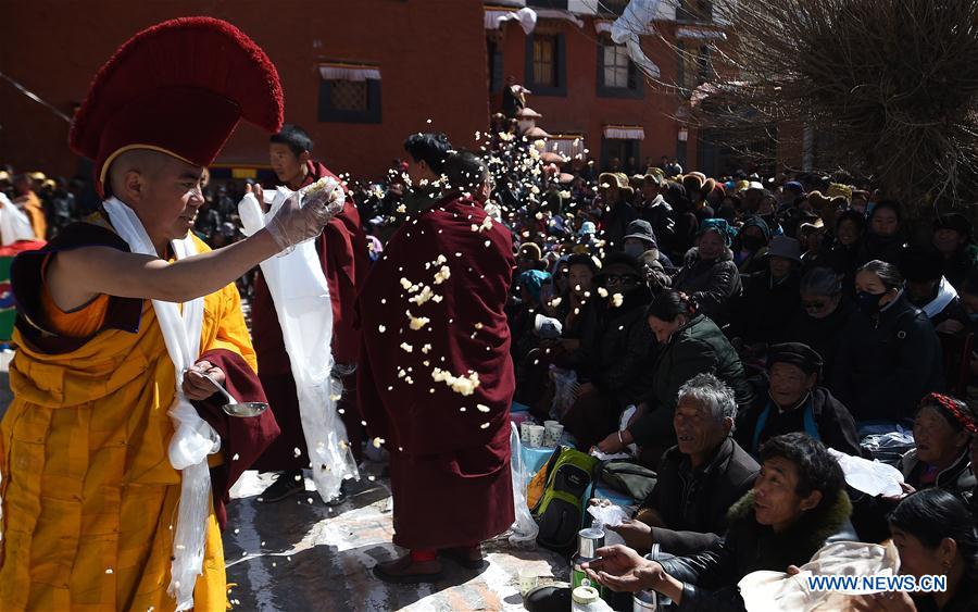 CHINA-TIBET-QOIDE MONASTERY-RELIGIOUS SERVICE (CN) 