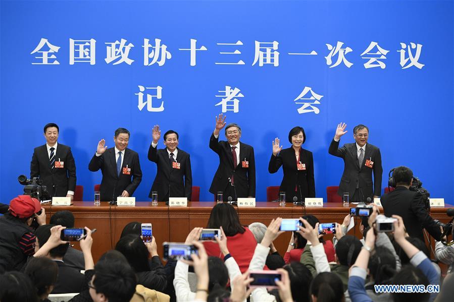 (TWO SESSIONS)CHINA-BEIJING-CPPCC-PRESS CONFERENCE (CN)