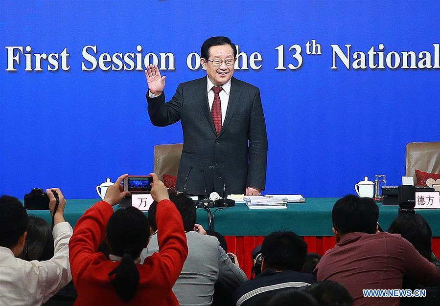 (TWO SESSIONS)CHINA-BEIJING-NPC-PRESS CONFERENCE-INNOVATIVE COUNTRY (CN)