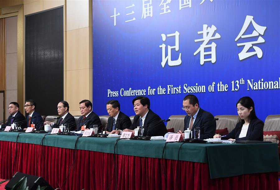 (TWO SESSIONS)CHINA-BEIJING-NPC-PRESS CONFERENCE-SUPERVISION WORK (CN)