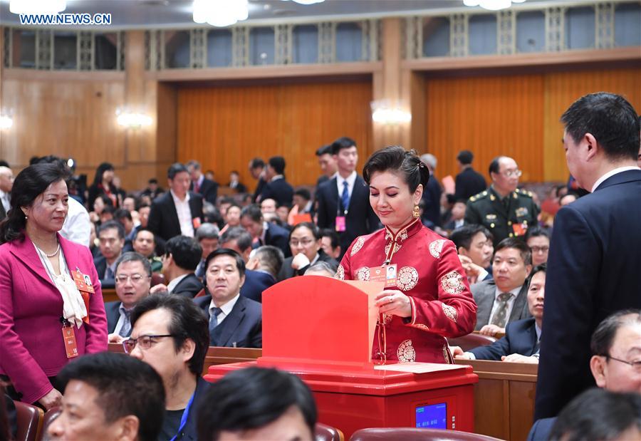 (TWO SESSIONS)CHINA-BEIJING-CPPCC-FOURTH PLENARY MEETING (CN)