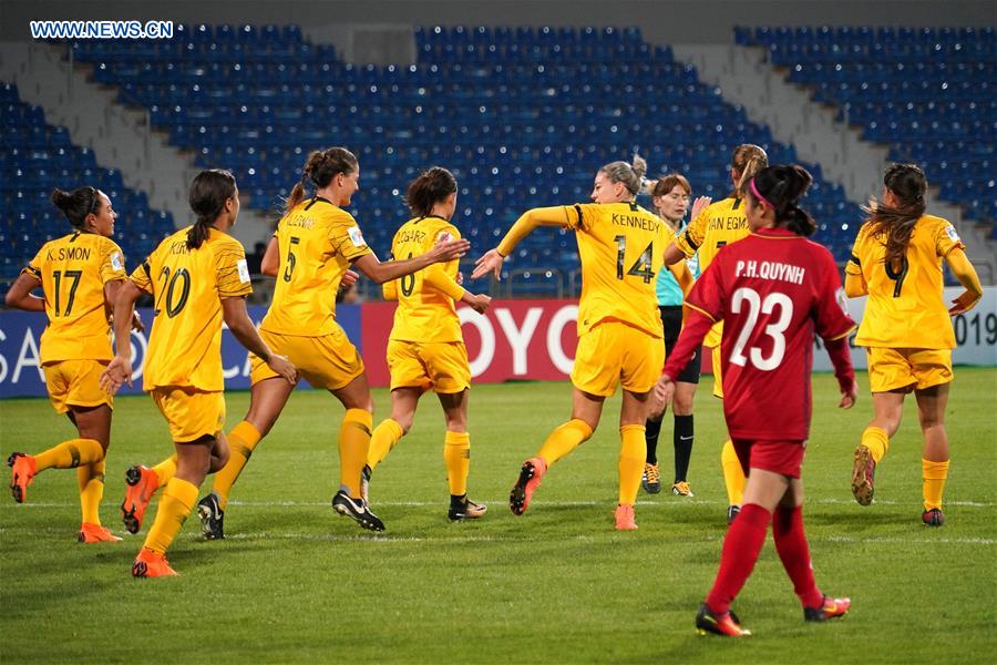 (SP)JORDAN-AMMAN-SOCCER-2018 AFC WOMEN'S ASIAN CUP-VIETNAM VS AUSTRALIA