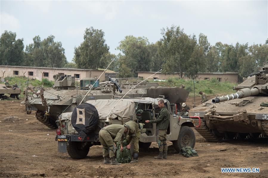 MIDEAST-GOLAN HEIGHTS-IDF-ALERT