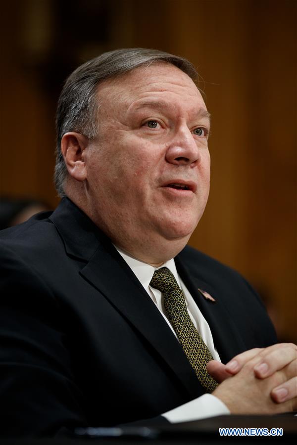 U.S.-WASHINGTON D.C.-CIA-MIKE POMPEO-HEARING