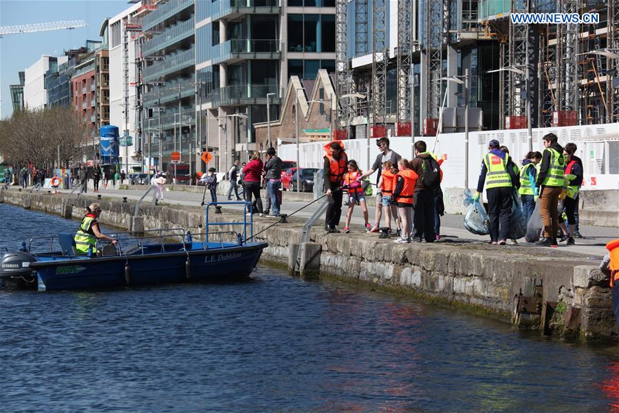 IRELAND-DUBLIN-EARTH DAY