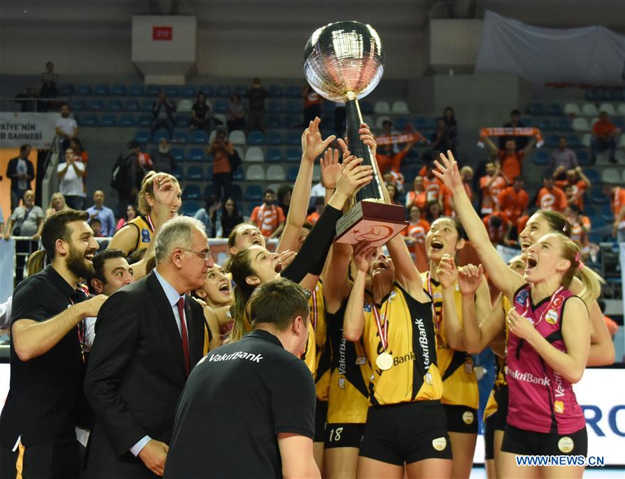 (SP)TURKEY-ISTANBUL-VOLLEYBALL-TURKISH WOMEN LEAGUE-FINAL