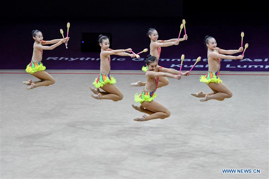 (SP)MALAYSIA-KUALA LUMPUR-RHYTHMIC GYMNASTICS ASIAN CHAMPIONSHIPS