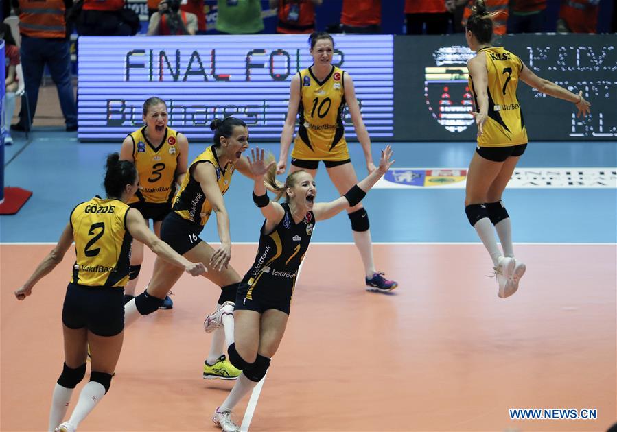 (SP)ROMANIA-BUCHAREST-CEV-2018 VOLLEYBALL CHAMPIONS-FINAL