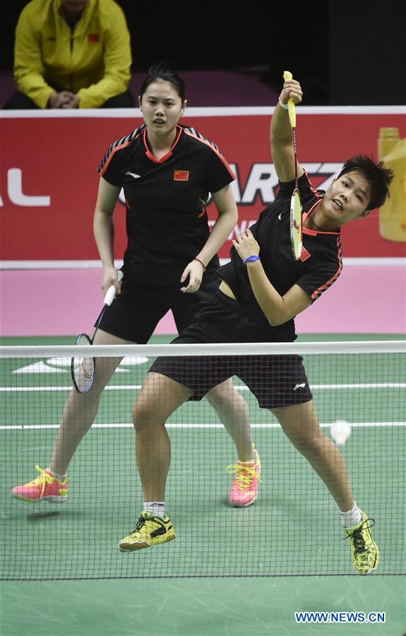 (SP)THAILAND-BANGKOK-BADMINTON-UBER CUP