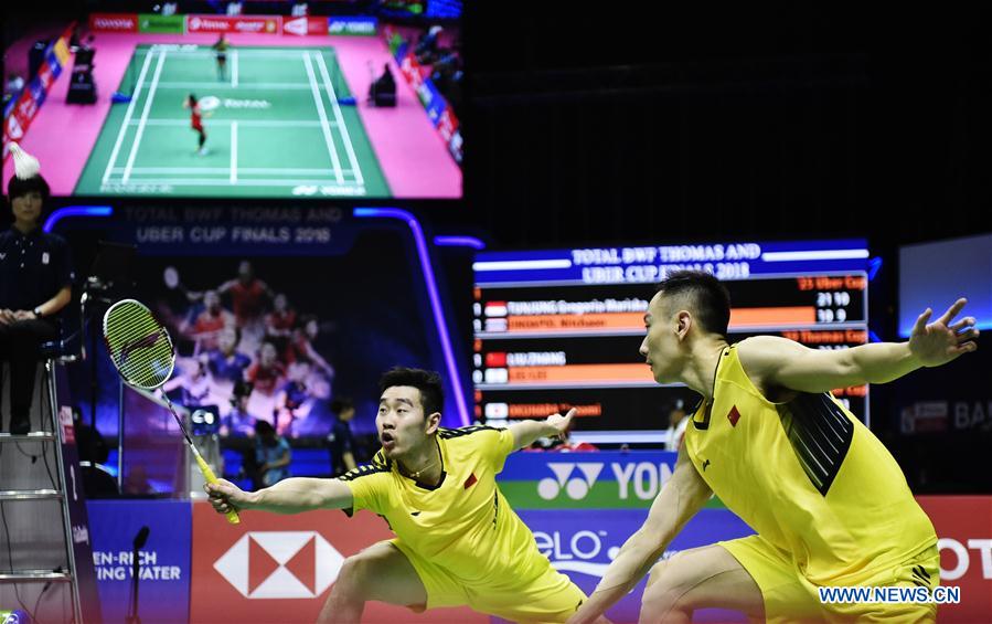 (SP)THAILAND-BANGKOK-BADMINTON-THOMAS CUP