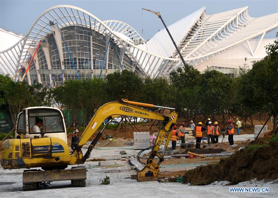 CHINA-SHANDONG-QINGDAO-BEER FESTIVAL-PREPARATION (CN)