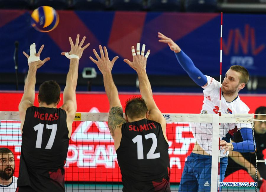 (SP)CHINA-JIANGMEN-VOLLEYBALL-FIVB NATIONS LEAGUE-MEN (CN)