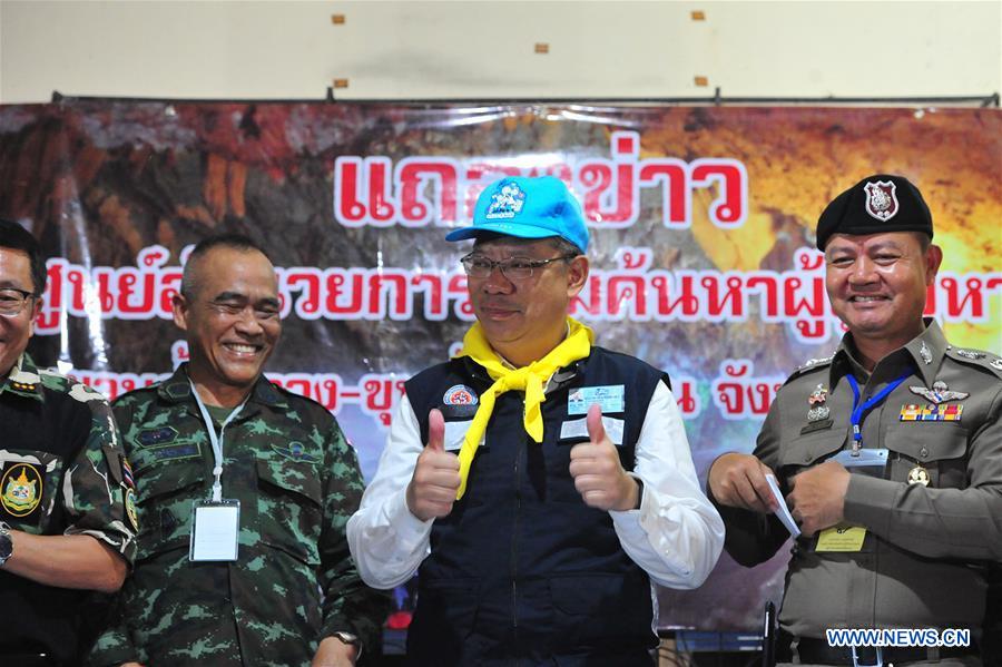 THAILAND-CHIANG RAI-FLOODING CAVE-FOOTBALL TEAM-RESCUE-SUCCESS