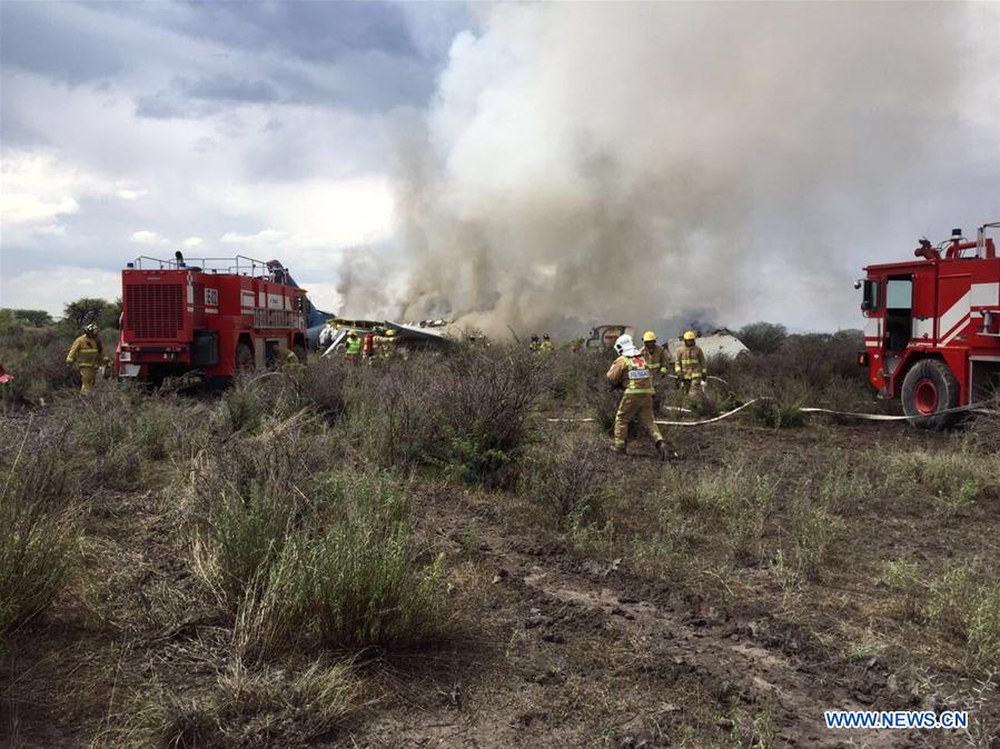 MEXICO-DURANGO-PLANE-CRASH