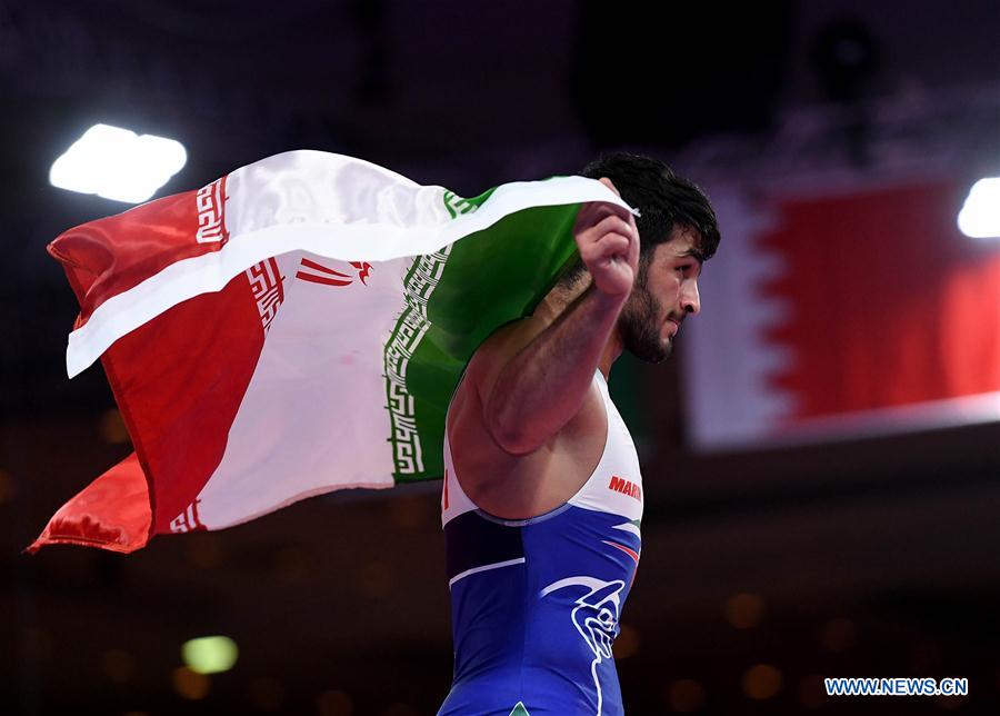 (SP)INDONESIA-JAKARTA-ASIAN GAMES-WRESTLING-MEN'S FREESTYLE 86 KG