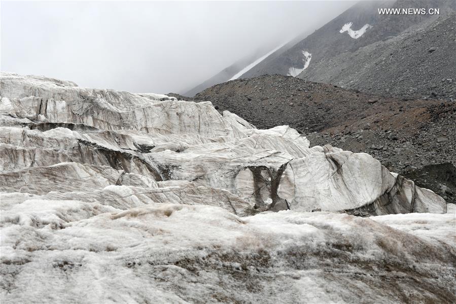 CHINA-GANSU-GLACIER-SCENERY (CN)