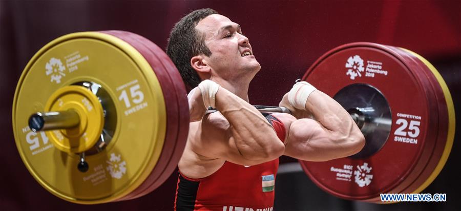 (SP)INDONESIA-JAKARTA-ASIAN GAMES-WEIGHTLIFTING