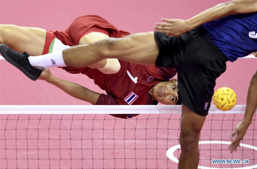 (SP)INDONESIA-PALEMBANG-ASIAN GAMES-SEPAKTAKRAW