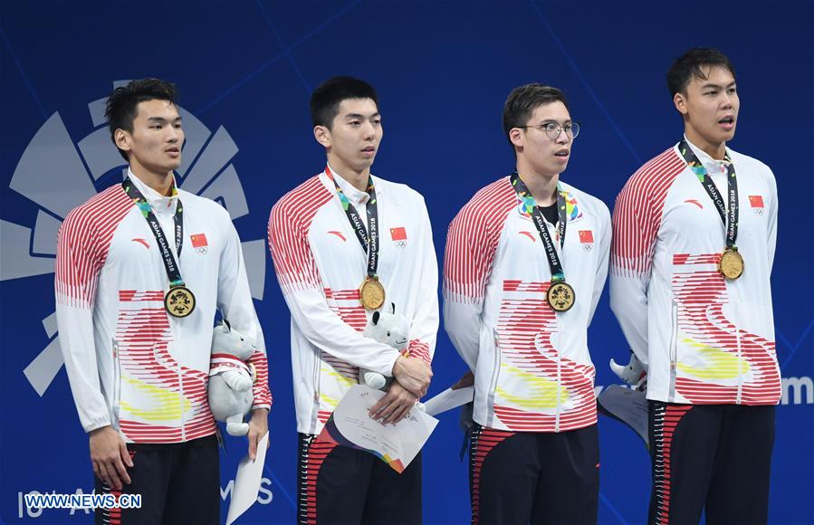 (SP)INDONESIA-JAKARTA-ASIAN GAMES-SWIMMING