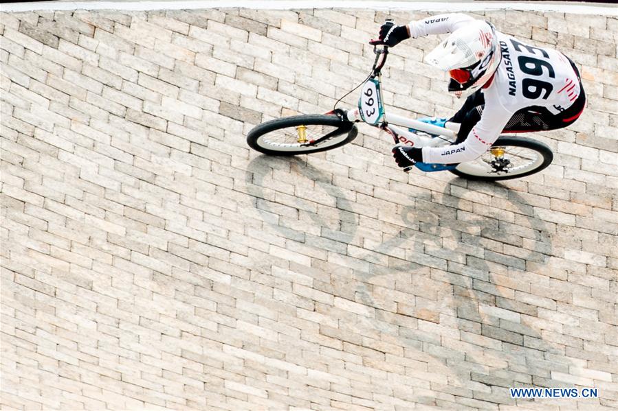 (SP)INDONESIA-JAKARTA-ASIAN GAMES-CYCLING BMX