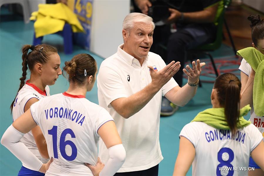 (SP)SWITZERLAND-MONTREUX-VOLLEYBALL-ITALY VS RUSSIA