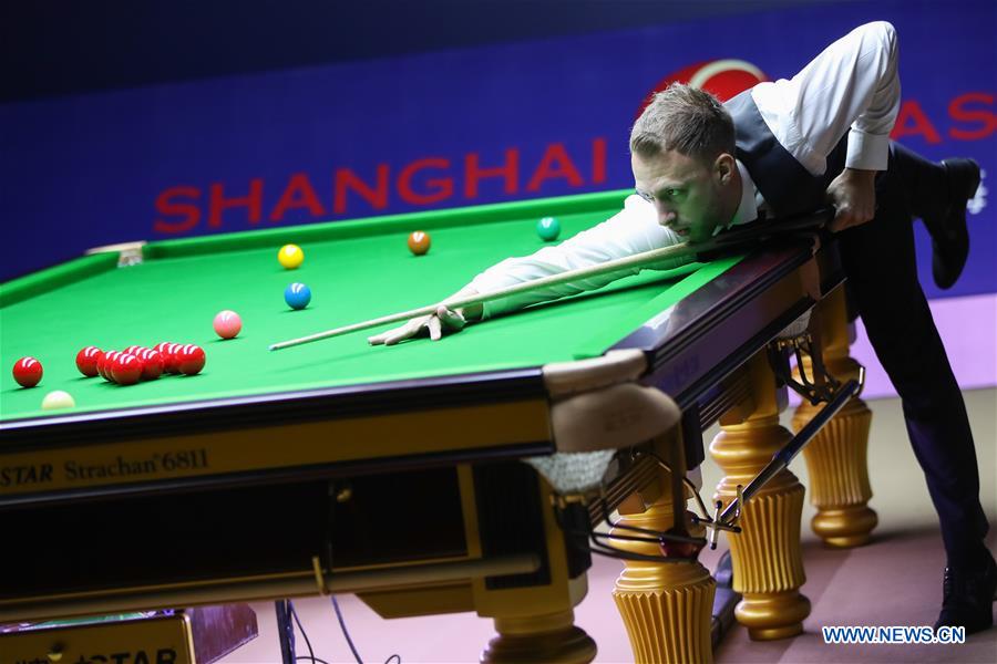 (SP)CHINA-SHANGHAI-SNOOKER-SHANGHAI MASTERS 2018 (CN)