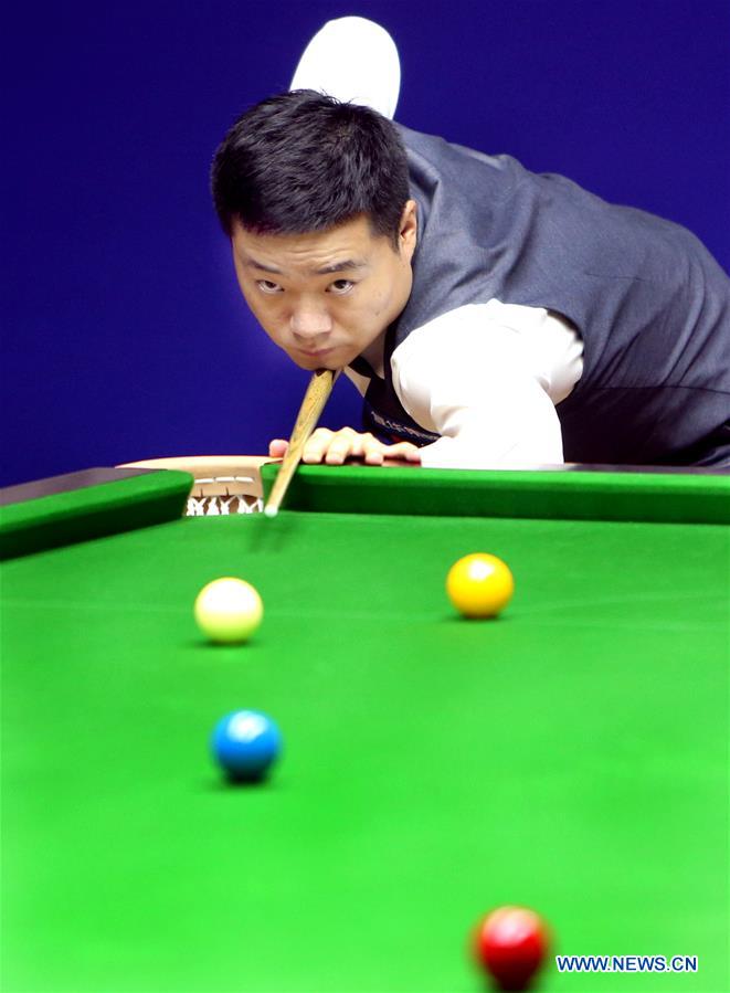 (SP)CHINA-SHANGHAI-SNOOKER-SHANGHAI MASTERS 2018 (CN)