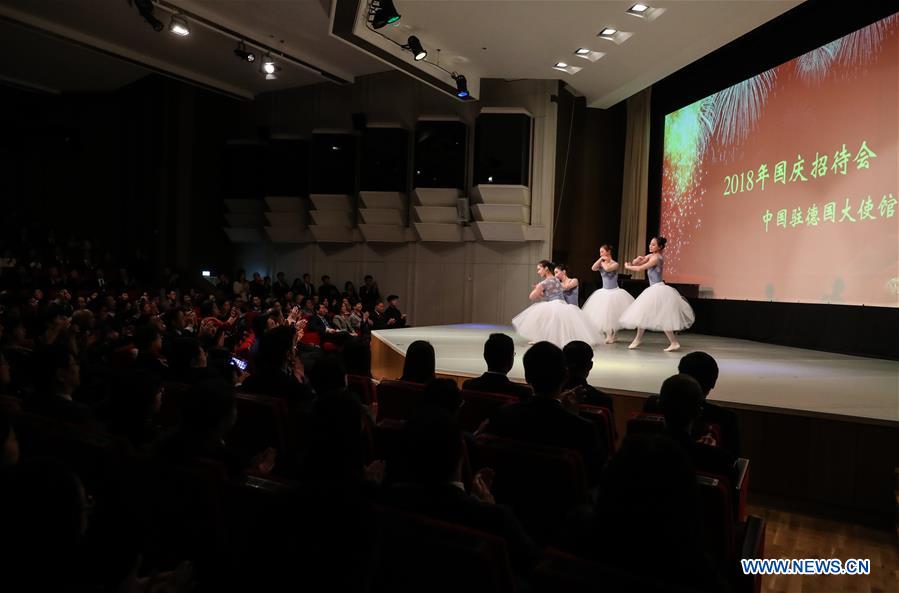 GERMANY-BERLIN-CHINA-NATIONAL DAY-RECEPTION