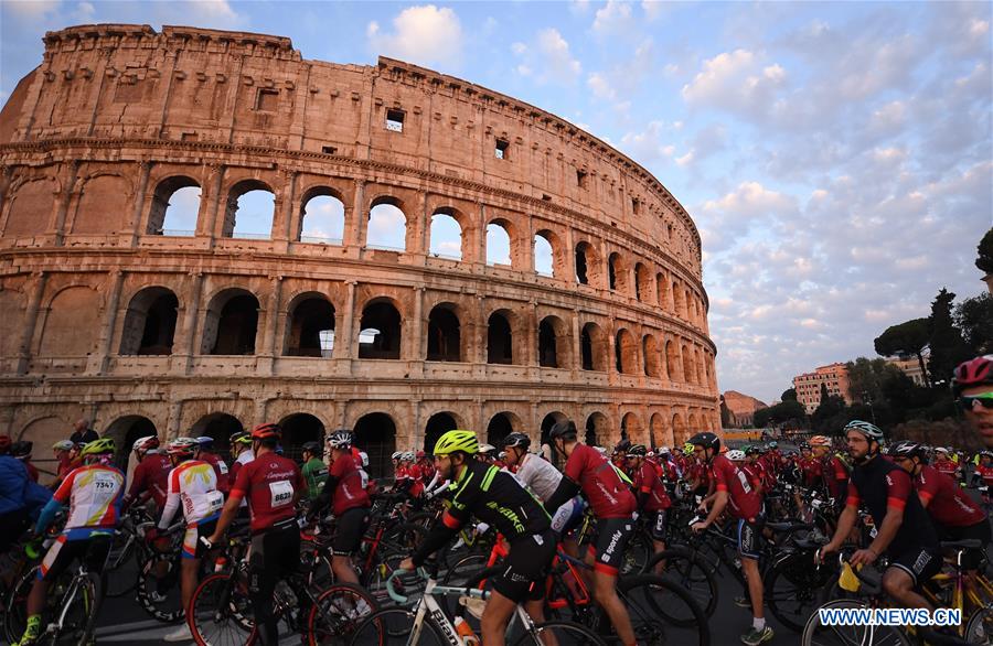 (SP)ITALY-ROME-CYCLING-CAMPAGNOLO GRANFONDO ROMA