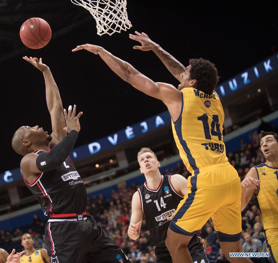 (SP)LITHUANIA-VILNIUS-BASKETBALL-EUROCUP-RYTAS VILNIUS VS FIAT TURIN