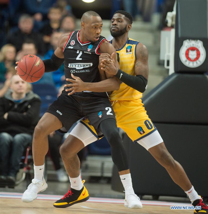 (SP)LITHUANIA-VILNIUS-BASKETBALL-EUROCUP-RYTAS VILNIUS VS FIAT TURIN