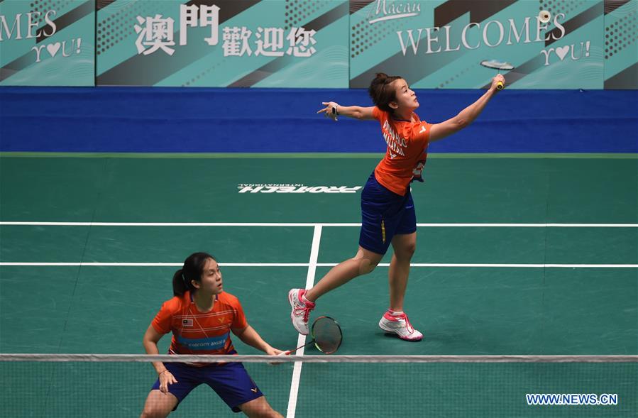 (SP)CHINA-MACAO-BADMINTON-MACAO OPEN