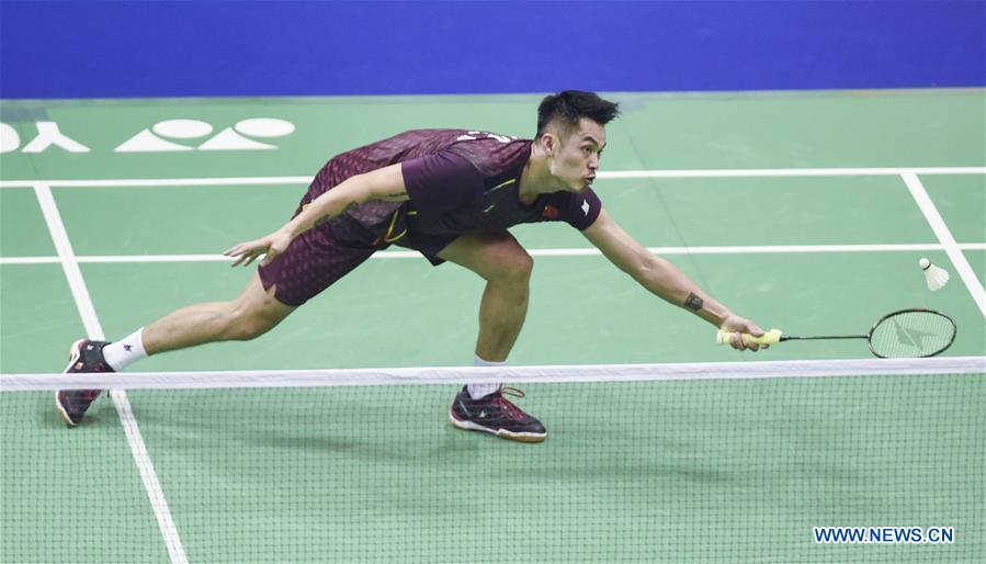 (SP)CHINA-HONG KONG-BADMINTON-LIN DAN