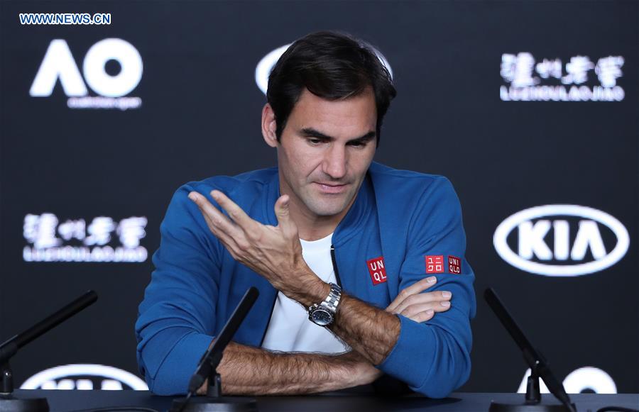 (SP)AUSTRALIA-MELBOURNE-TENNIS-AUSTRALIAN OPEN-PRESS CONFERENCE