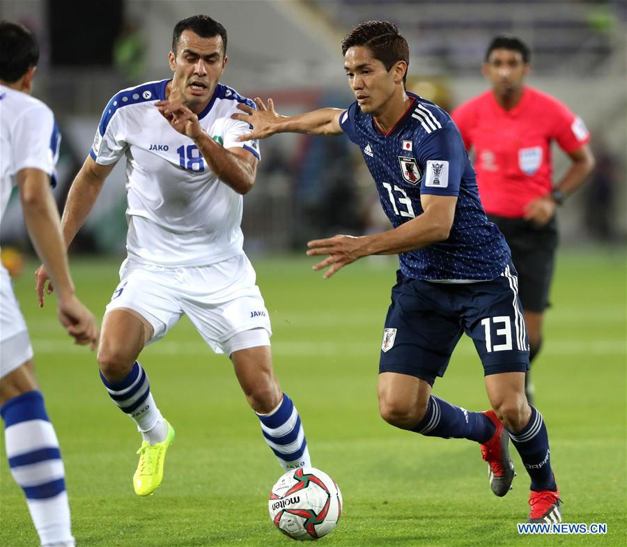 (SP)UAE-AL AIN-SOCCER-AFC ASIAN CUP 2019-GROUP F-JAPAN VS UZBEKISTAN