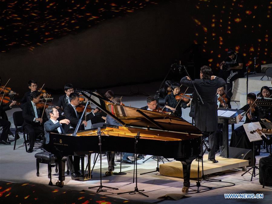 SAUDI ARABIA-AL-ULA-CHINESE PIANIST-LANG LANG-PERFORMANCE