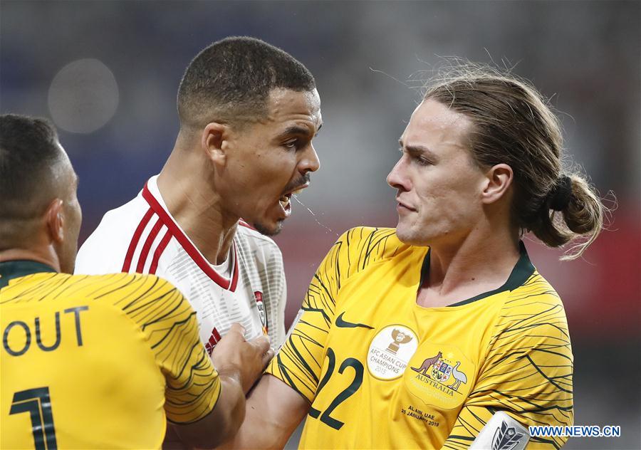 (SP)UAE-AL AIN-SOCCER-AFC ASIAN CUP 2019-QUARTERFINAL-UAE VS AUS