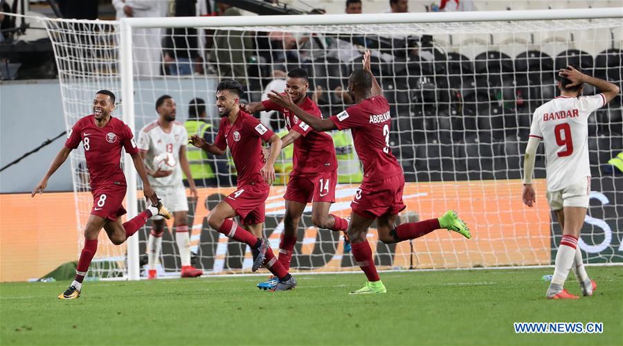 (SP)UAE-ABU DHABI-SOCCER-AFC ASIAN CUP 2019-SEMIFINAL-UAE VS QAT