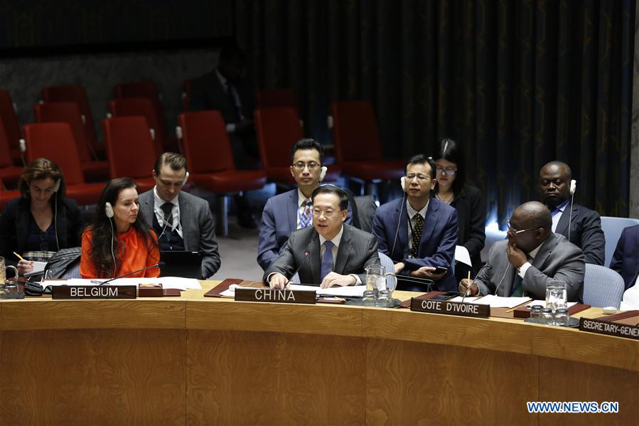 UN-SECURITY COUNCIL-SYRIA-CHINA-ENVOY