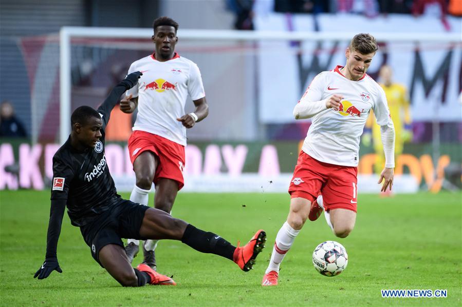 (SP)GERMANY-LEIPZIG-SOCCER-BUNDESLIGA-LEIPZIG VS FRANKFURT