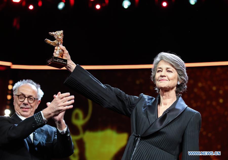 GERMANY-BERLIN-BERLINALE-HONORARY GOLDEN BEAR-CHARLOTTE RAMPLING